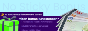 No Sticky Bonus